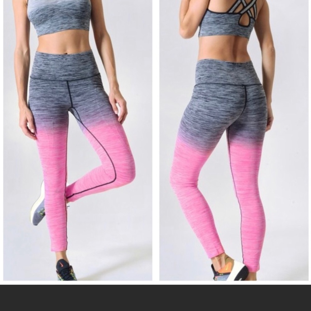 High waisted workout leggings